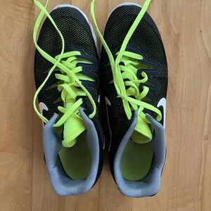 Nike AirMax Black and neon yellow